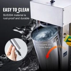 VEVOR Electric Sausage Stuffer, 25 L / 55 LBS Vertical Meat Stuffer, 400W Motor, Stepless Speed Control And Foot Pedal, Silver -Aesthtic Interiors GUEST 7214841a 5535 485b acfb ea30724d21cf