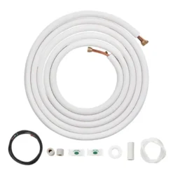 VEVOR 25FT Mini Split Line Set, 1/4" & 1/2" O.D Copper Pipes Tubing And Triple-Layer Insulation,for Air Conditioning Or Heating Pump Equipment,White 15 VEVOR 25FT Mini Split Line Set, 1/4" & 1/2" O.D Copper Pipes Tubing And Triple-Layer Insulation,for Air Conditioning Or Heating Pump Equipment,White -Aesthtic Interiors GUEST 729f4341 6829 4390 a899 ed4b2b744693