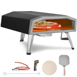 VEVOR Outdoor Pizza Oven, 16-inch, Gas Fired Pizza Maker, Portable Outside Stainless Steel Pizza Grill With 360° Rotatable Pizza Stone 15 VEVOR Outdoor Pizza Oven, 16-inch, Gas Fired Pizza Maker, Portable Outside Stainless Steel Pizza Grill With 360° Rotatable Pizza Stone -Aesthtic Interiors GUEST 7301a976 23da 4ee9 8d9e a6fc9dcab8f3