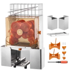 VEVOR Commercial Orange Juicer Machine, 120W Automatic Juice Extractor, Stainless Steel Orange Squeezer For 20 Oranges Per Minute 15 VEVOR Commercial Orange Juicer Machine, 120W Automatic Juice Extractor, Stainless Steel Orange Squeezer For 20 Oranges Per Minute -Aesthtic Interiors GUEST 732f1436 1499 46da 9502 5df037265ca9
