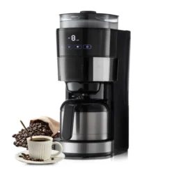 VEVOR Coffee Maker With Grinder, 8 Cup Programmable Coffee Machine, Grind And Brew Coffee Maker With 24-Hour Timer For Auto Brew, Reusable Filter -Aesthtic Interiors GUEST 749e0771 0387 4a4b 8e60 8b0f0e2d3b63