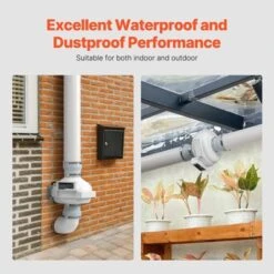 VEVOR 4 To 4.5 Inch Radon Fan Installation Kit, Quiet 190CFM Radon Mitigation Fan System Kit With 2 Couplers, Pressure Indicator, White 10 VEVOR 4 To 4.5 Inch Radon Fan Installation Kit, Quiet 190CFM Radon Mitigation Fan System Kit With 2 Couplers, Pressure Indicator, White -Aesthtic Interiors GUEST 77b4a097 7a56 445c a679 a8d2814b31f6