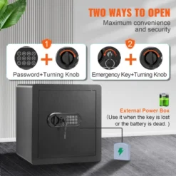 VEVOR Safe, 1.8 Cubic Feet Home Safe, Steel Security Safe With Digital Keypad And 2 Keys, Cabinet Safe With Fire-proof Bag, Protect Cash, Gold -Aesthtic Interiors GUEST 77f9176e e64c 41c0 8c9f efe4e9cda1ed