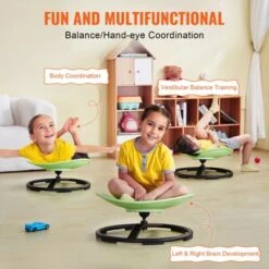 VEVOR Kids Swivel Chair, 220 LBS Capacity, Sensory Spinning Chair, Autistic Kids Sensory Toy Chair With Non-Slip Metal Base, Green 10 VEVOR Kids Swivel Chair, 220 LBS Capacity, Sensory Spinning Chair, Autistic Kids Sensory Toy Chair With Non-Slip Metal Base, Green -Aesthtic Interiors GUEST 78bb1d51 27f9 4a33 a551 452d7f7072f7