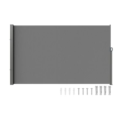 VEVOR Retractable Side Awning, 71''x 138'' Outdoor Privacy Screen,180g Polyester Water-proof Retractable Patio Screen 8 VEVOR Retractable Side Awning, 71''x 138'' Outdoor Privacy Screen,180g Polyester Water-proof Retractable Patio Screen - Image 8