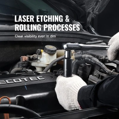 VEVOR 3/8" Drive Impact Socket Set, 11 Piece Deep Socket Set SAE 5/16"-1", 6 Point CR-V Alloy Steel For Auto Repair, Easy-to-Read Size Markings 5 VEVOR 3/8" Drive Impact Socket Set, 11 Piece Deep Socket Set SAE 5/16"-1", 6 Point CR-V Alloy Steel For Auto Repair, Easy-to-Read Size Markings - Image 5