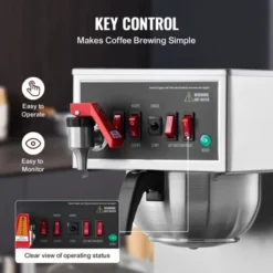 VEVOR 12 Cups Commercial Drip Coffee Maker, Coffee Maker Machine With 3 Glass Carafes And 3 Warmer Plates, Stainless Steel Pour Over Coffee Brewer 11 VEVOR 12 Cups Commercial Drip Coffee Maker, Coffee Maker Machine With 3 Glass Carafes And 3 Warmer Plates, Stainless Steel Pour Over Coffee Brewer -Aesthtic Interiors GUEST 7d19c32d ce7d 4581 be70 d0ac6c34c9a3