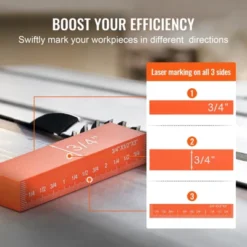 VEVOR Setup Blocks Woodworking Tools, 16-Piece, Precision Height Gauge Block Set, With Clearly Laser Engraved Size Markings And Storage Case, Orange -Aesthtic Interiors GUEST 7d6c9599 bbf2 4694 95cc 493e4bfec58f