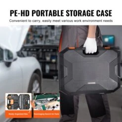 VEVOR Mechanics Tool Set And Socket Set, 1/4" And 3/8" Drive Deep And Standard Sockets -Aesthtic Interiors GUEST 7f1fff5f c5cc 4d32 8561 b3484165aaf6