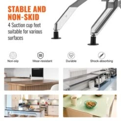 VEVOR Commercial Vegetable Slicer, 3/8" And 3/16" Tomato Slicer, Stainless Steel And Aluminum Alloy Vegetable Cutter Slicer, Manual Tomato Slicer -Aesthtic Interiors GUEST 8162924e b2c6 4af7 80b4 e4eb6154ef18