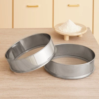 VEVOR Flour Sieve Fine Mesh, 150 Mesh Flour Sifter, 304 Stainless Steel Fine Mesh Sifter Food-grade, 12.6" Fine Mesh Strainers For Baking 1 VEVOR Flour Sieve Fine Mesh, 150 Mesh Flour Sifter, 304 Stainless Steel Fine Mesh Sifter Food-grade, 12.6" Fine Mesh Strainers For Baking