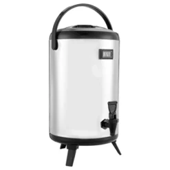 VEVOR Insulated Beverage Dispenser, 3.2 Gal/12L Stainless Steel Thermal Drink Server With Spigot & Temp Display, For Hot And Cold Drinks, Silver -Aesthtic Interiors GUEST 81ec8ee4 3f3c 4c29 acc4 fde5e22e69ae