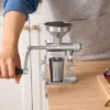 VEVOR Manual Oil Press Machine, Stainless Steel Oil Extractor Machine, Detachable Oil Presser For Effortless Cleaning, Household Oil Expeller