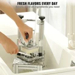 VEVOR Commercial French Fry Cutter With 4 Replacement Blades, 1/4″ & 3/8″ Blade Easy Dicer Chopper, 6-wedge Slicer & 6-wedge Apple Corer,Potato Cutter -Aesthtic Interiors GUEST 82e4608d 712e 4e11 9a52 383b3a29ef8a