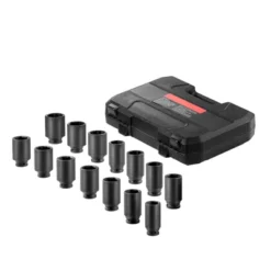 VEVOR Axle Nut Impact Socket Set, 1/2" Drive Deep 6+12-Point 14-Piece Metric Spindle Nut Socket Set, CR-V Heat Treated Large Socket Set Black 15 VEVOR Axle Nut Impact Socket Set, 1/2" Drive Deep 6+12-Point 14-Piece Metric Spindle Nut Socket Set, CR-V Heat Treated Large Socket Set Black -Aesthtic Interiors GUEST 84c906cf 150c 4a2c a1df b248c301e886