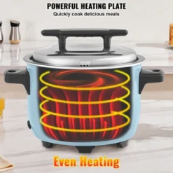 VEVOR Commercial Rice Cooker, 50-Cup Rice Cooker, 10.57 Qt / 10 Liter Large Rice Cooker And Warmer With Nonstick Inner Pot, Fast Cooking -Aesthtic Interiors GUEST 87ecd269 fd48 4cfb 87e8 40e3f441edda 1