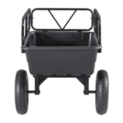 VEVOR Garden Utility Trailer, 10 Cu. Ft 500lbs, ATV UTV Hauling Trailer, Tow Behind Poly Dump Cart With 16" Tires, Hand Pull Or Foot Pedal, Black 15 VEVOR Garden Utility Trailer, 10 Cu. Ft 500lbs, ATV UTV Hauling Trailer, Tow Behind Poly Dump Cart With 16" Tires, Hand Pull Or Foot Pedal, Black -Aesthtic Interiors GUEST 88f873a5 f718 4279 8c88 dfceb84e87a4