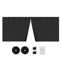 VEVOR Garage Door Screen For Winter, 16x7FT, Garage Door Insulation Kit, Magnetic Thermal Insulated Door Curtain With 300D Oxford Fabric, Black 15 VEVOR Garage Door Screen For Winter, 16x7FT, Garage Door Insulation Kit, Magnetic Thermal Insulated Door Curtain With 300D Oxford Fabric, Black -Aesthtic Interiors GUEST 89e08d65 b38a 45b8 8542 db55c7c8b315