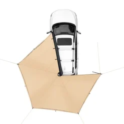 VEVOR Vehicle Awning 270 Degree, 8.2' Height Retractable Car Side Awning, PU3000mm UV50+ Car Awning With Waterproof Storage Bag -Aesthtic Interiors GUEST 8cd12916 904b 43cd be02 97e9b05d7c7d