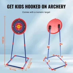 VEVOR Bow And Arrow Set For Kids, 2 Pack Archery Set With 20 Suction Cup Arrows, Standing Target, 2 Quivers, For Boys & Girls 6 7 8 9 10+ Year Old 11 VEVOR Bow And Arrow Set For Kids, 2 Pack Archery Set With 20 Suction Cup Arrows, Standing Target, 2 Quivers, For Boys & Girls 6 7 8 9 10+ Year Old -Aesthtic Interiors GUEST 8ea223f0 477f 4504 83d6 bd9788b0cafd