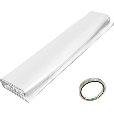 VEVOR Greenhouse Film 24 X 50 Ft, Greenhouse Polyethylene Film 6 Mil Thickness, Greenhouse Plastic Greenhouse Clear Plastic Film UV Resistant 8 VEVOR Greenhouse Film 24 X 50 Ft, Greenhouse Polyethylene Film 6 Mil Thickness, Greenhouse Plastic Greenhouse Clear Plastic Film UV Resistant - Image 8