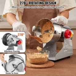 VEVOR 750g Electric Grain Mill Grinder, High Speed 2000W Commercial Spice Grinders, Stainless Steel Pulverizer Powder Machine 13 VEVOR 750g Electric Grain Mill Grinder, High Speed 2000W Commercial Spice Grinders, Stainless Steel Pulverizer Powder Machine -Aesthtic Interiors GUEST 9028f213 38ff 42e0 b37b 867a988d2df6