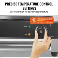 VEVOR Electric Crepe Maker, 16-Inch Commercial Crepe Machine, 1700W Flat Plate Crepe Griddle, Nonstick Stainless Steel Pancake Making Machine -Aesthtic Interiors GUEST 905a8d2e 0383 4dc6 a11b e3ab73bb685c