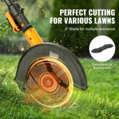 VEVOR Lawn Edger, 20 V Power Edger, 9-inch Blade Edger Lawn Tool With 3-Position Blade Depth,for Lawns, Driveways, Borders, And Sidewalk Edges 10 VEVOR Lawn Edger, 20 V Power Edger, 9-inch Blade Edger Lawn Tool With 3-Position Blade Depth,for Lawns, Driveways, Borders, And Sidewalk Edges -Aesthtic Interiors GUEST 908ec4a4 be92 40c5 9141 f38e9675c01b