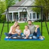 VEVOR Platform Swing, 60 Inch Platform Tree Swing For Kids And Adults, 700lbs Weight Capacity Outdoor Swing, 900D Oxford Fabric Swing Seat