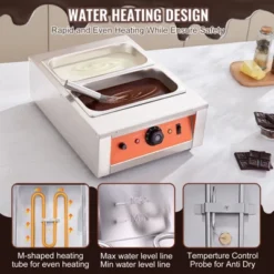 VEVOR Chocolate Tempering Machine, 17.6 Lbs 2 Tanks Chocolate Melting Pot TEMP Control 86~185℉,1500W Stainless Steel Electric Commercial Food Warmer 11 VEVOR Chocolate Tempering Machine, 17.6 Lbs 2 Tanks Chocolate Melting Pot TEMP Control 86~185℉,1500W Stainless Steel Electric Commercial Food Warmer -Aesthtic Interiors GUEST 95032611 7e83 4b4f ba43 0cea44b4638e