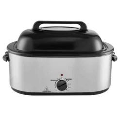 VEVOR Electric Roaster Oven, 26 QT Turkey Roaster Oven With Self-Basting Lid,1450W Roaster Oven With Defrost & Warm Function, Adjustable Temperature 15 VEVOR Electric Roaster Oven, 26 QT Turkey Roaster Oven With Self-Basting Lid,1450W Roaster Oven With Defrost & Warm Function, Adjustable Temperature -Aesthtic Interiors GUEST 96193c1c 1765 4094 b960 cea7e6d616ff