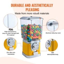 VEVOR Gumball Machine For Kids, 17"H Home Candy Vending Machine, PC Gumball Dispenser, Bubble Gum Machine For Game Stores 10 VEVOR Gumball Machine For Kids, 17"H Home Candy Vending Machine, PC Gumball Dispenser, Bubble Gum Machine For Game Stores -Aesthtic Interiors GUEST 968fb49c 0cd1 4237 a875 2b7efa353ffb