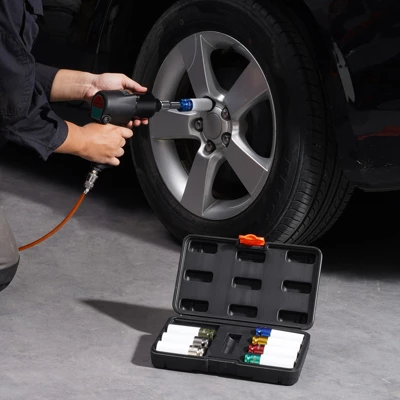 VEVOR Lug Nut Impact Socket Set, 1/2 Inch Drive Metric And SAE 6-Point Deep Socket Set, 8 Total Lug Nut Sizes, CR-MO Steel Wheel Socket Set Black 1 VEVOR Lug Nut Impact Socket Set, 1/2 Inch Drive Metric And SAE 6-Point Deep Socket Set, 8 Total Lug Nut Sizes, CR-MO Steel Wheel Socket Set Black