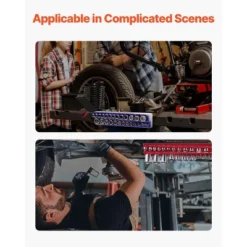 VEVOR Magnetic Socket Organizer Set, 4PCS Magnetic Socket Holder, 1/4'' & 3/8'' Metric SAE Socket Trays With Clear Labels, Hold Up To 108PCS Standard -Aesthtic Interiors GUEST 96e91bb1 ad8d 412a 92b7 273a493a9b11