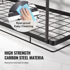 VEVOR Pot Rack Wall Mounted, 30 Inch Pot And Pan Hanging Rack, Pot And Pan Hanger With 12 S Hooks, 55 Lbs Loading Weight -Aesthtic Interiors GUEST 96f10281 610d 4631 be88 0c9740cc0387