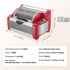 VEVOR Shawarma Grill Machine, Chicken Shawarma Cooker Machine Countertop, Electric Stainless Steel Broiler Gyro Rotisserie Oven Doner Kebab Machine -Aesthtic Interiors GUEST 97a59bfe b236 4f23 953d cf88d8870186