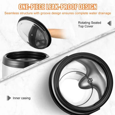 VEVOR Stainless Steel Insulated Beverage Dispenser, 2.4 Gallon 9.2 Liter, Thermal Hot And Cold Drink Server Dispenser With Spigot Handle, Food-grade 4 VEVOR Stainless Steel Insulated Beverage Dispenser, 2.4 Gallon 9.2 Liter, Thermal Hot And Cold Drink Server Dispenser With Spigot Handle, Food-grade - Image 4