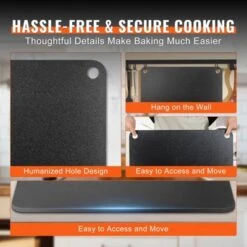 VEVOR Pizza Steel, 20" X 14" X 3/8" Pizza Steel Plate For Oven, Pre-Seasoned Carbon Steel Pizza Baking Stone With 20X Higher Conductivity -Aesthtic Interiors GUEST 9871017d 3065 4ebb a4f3 6784f74abd8d