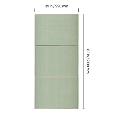 VEVOR Japanese Tatami Mat, Full Size Foldable Japanese Tatami Mattress( Natural Rush Grass), Japanese Floor Mattress With Non-Slip Backing, Green 7 VEVOR Japanese Tatami Mat, Full Size Foldable Japanese Tatami Mattress( Natural Rush Grass), Japanese Floor Mattress With Non-Slip Backing, Green - Image 7