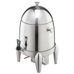 VEVOR Stainless Steel Beverage Dispenser, 2.7 Gallon Drink Dispenser With Alcohol Burner, Hot & Cold Drink Dispensers, Silver -Aesthtic Interiors GUEST 99e9e110 cd57 4a60 901d fb82fb3a3cad