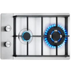 VEVOR Gas Cooktop 12 Inch, Max 12250BTU 2 Burners Built-in Stainless Steel Gas Stove Top, LPG/NG Convertible Dual Fuel Natural Gas Hob -Aesthtic Interiors GUEST 9a87e8d4 a3a1 46c4 9570 36722cc1a395