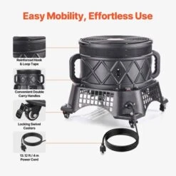 VEVOR Inflatable Tube Man Blower, 1 HP, Blower Fan For Wacky Waving Inflatable Tube Guy, PP Shell, IPX3 Waterproof, Black(No Inflatable) 12 VEVOR Inflatable Tube Man Blower, 1 HP, Blower Fan For Wacky Waving Inflatable Tube Guy, PP Shell, IPX3 Waterproof, Black(No Inflatable) -Aesthtic Interiors GUEST 9b17932f ed48 46f8 b011 35bdc7ca9006