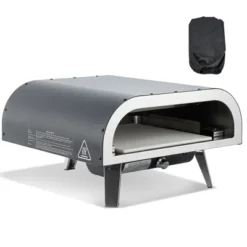 VEVOR Propane Outdoor Pizza Oven, 12 Inch Gas Pizza Maker, Portable Pizza-Cooker With Thickened Pizza-Stone, Carry Bag, Pizza-Oven, Black -Aesthtic Interiors GUEST 9c0d57d7 fadd 453b b319 0a466893847f