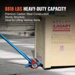 VEVOR Pallet Buster, 60-Inch Handle, 8818 Lbs Weight Capacity, Q235 Carbon Steel, Heavy Duty Deck Wrecker Demolition Wood Pallet Tool, Blue -Aesthtic Interiors GUEST 9c2e4b78 4b49 4394 ad9c a6ff049f7828