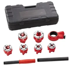 VEVOR Ratchet Pipe Threader Kit, 1/4" NPT - 1-1/4" NPT Manual Ratcheting Pipe Threader, Portable Pipe Threading Tool Set With 6PCS NPT Dies, 15 VEVOR Ratchet Pipe Threader Kit, 1/4" NPT - 1-1/4" NPT Manual Ratcheting Pipe Threader, Portable Pipe Threading Tool Set With 6PCS NPT Dies, -Aesthtic Interiors GUEST a03d52b5 390b 4622 bfa0 0c25867cba21