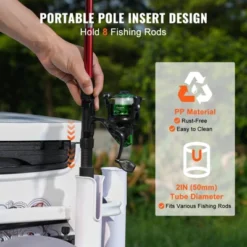 VEVOR Beach Fishing Cart, 300 Lbs Load Capacity,Fish And Marine Cart With Two 13" Big Wheels PU Balloon Tires,Heavy-Duty Aluminum Pier Wagon Trolley -Aesthtic Interiors GUEST a15d97d7 d8f4 4dd9 9ec2 33901801a257