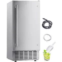 VEVOR Undercounter Built-in Ice Maker, 66 Lbs/Day Under Counter Nugget Ice Maker Machine With Reversible Door Stainless Steel, Silver 15 VEVOR Undercounter Built-in Ice Maker, 66 Lbs/Day Under Counter Nugget Ice Maker Machine With Reversible Door Stainless Steel, Silver -Aesthtic Interiors GUEST a1d94f4a 2d6c 4c4d 8136 750121628e86