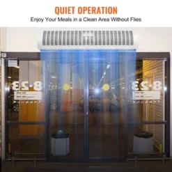 VEVOR 42" Commercial Indoor Air Curtain Super Power 2 Speeds 1350CFM, Wall Mounted Air Curtains For Doors, Indoor Over Door Fan, White -Aesthtic Interiors GUEST a4f7271e 143b 4044 b1a8 0152698d34cd