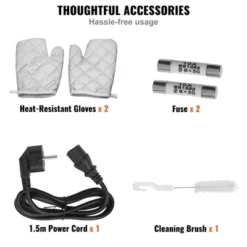 VEVOR Electric Oil Press Machine, 700W Stainless Steel Oil Extractor Machine, 140℃ / 284℉ Constant Temperature, Hot Press Oil Expeller -Aesthtic Interiors GUEST a512479a 6ba5 40c9 b488 b42057b12fcc