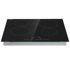 VEVOR Built In Electric Stove Top, 23.2 X 20.5 Inch 4 Burners, 240V Glass Radiant Cooktop With Sensor Touch Control, Timer & Child Lock Included -Aesthtic Interiors GUEST a6e28fac 2c22 4c0c b472 bcfe64cddbe3